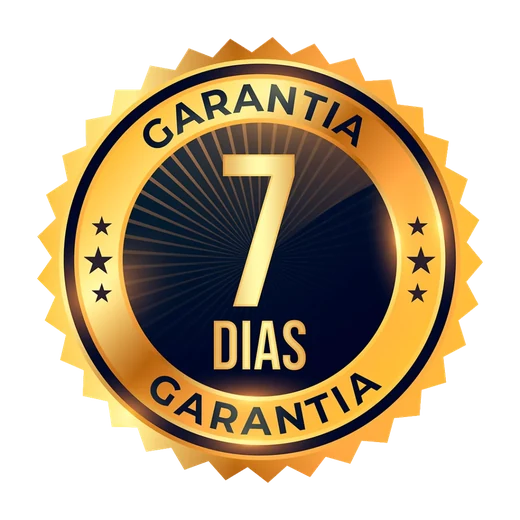 Selo de garantia de 7 dias