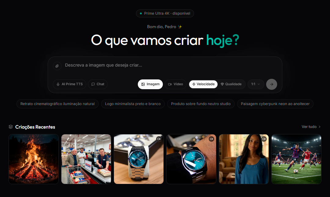 Painel Designer Prime — Google VEO 3